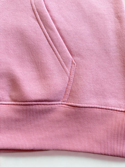 Close-up of a pink fabric texture