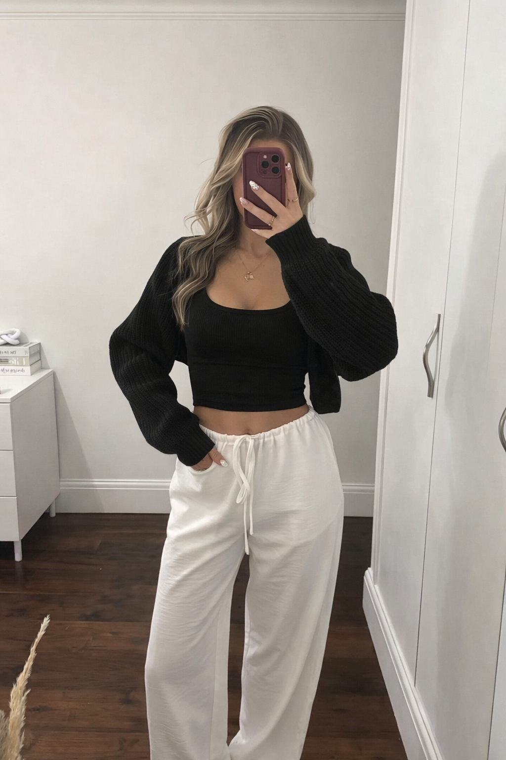Knitted Bolero Cardigan
