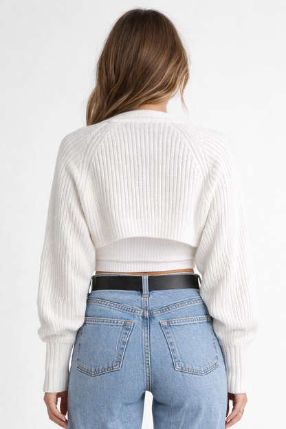 Knitted Bolero Cardigan