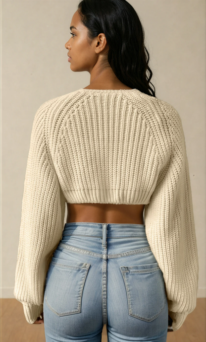 Knitted Bolero Cardigan