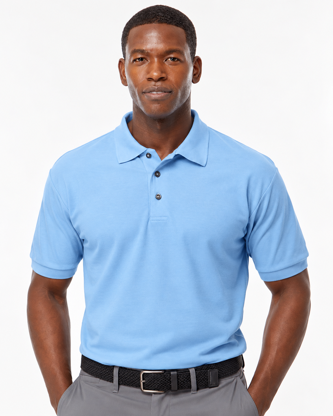 Adult Cotton Polo T-shirt