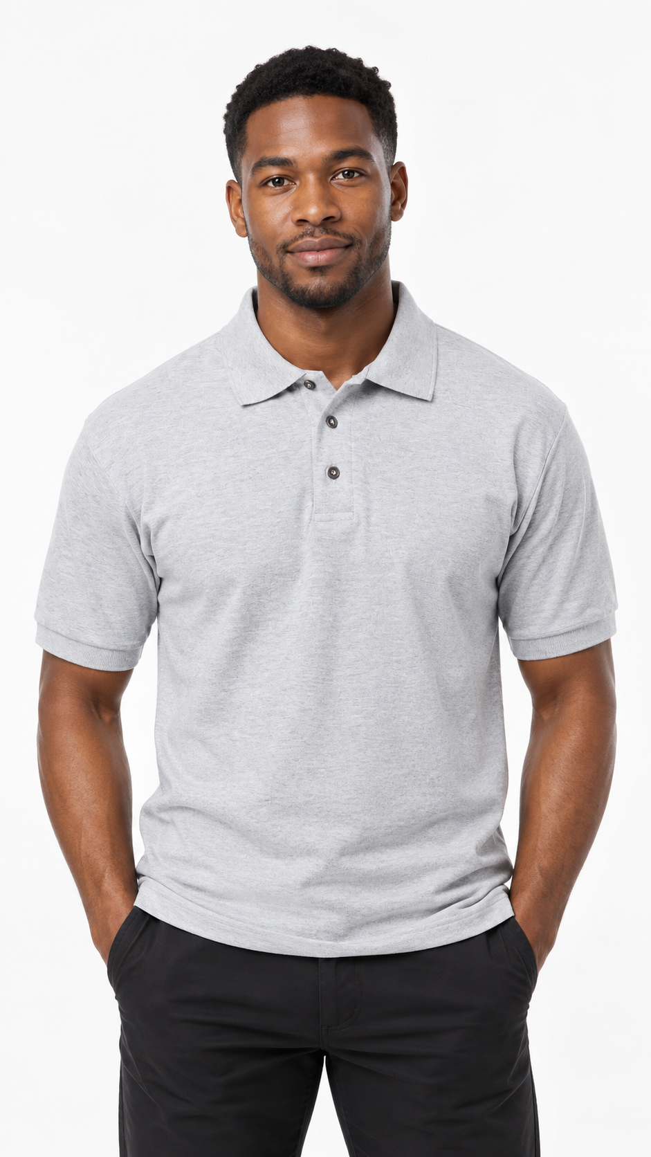 Adult Cotton Polo T-shirt